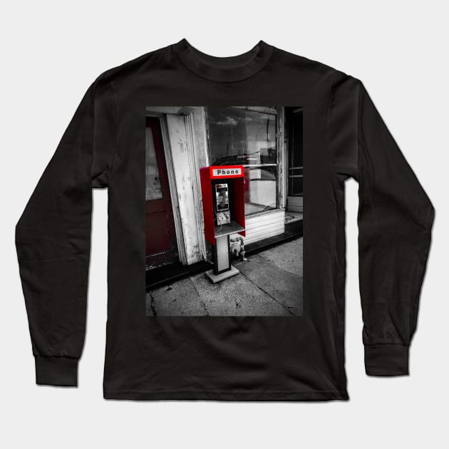 Joplin MO phone booth Long Sleeve T-Shirt by AmeAki